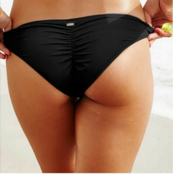 ruched bikini bottom victoria's secret